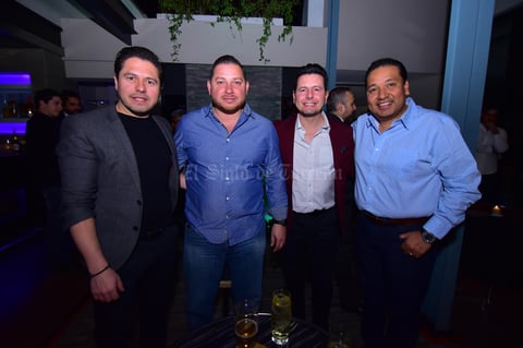 René, Mario, Arturo y Benito