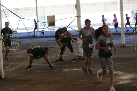 Al terminar el recorrido, cada uno de los competidores terminó con una sonrisa en el rostro por superar sus retos personales.