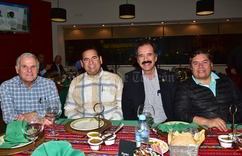 04032019 Rolando González, Martín Ramírez, Alejandro Sanz y Moisés Moreno.