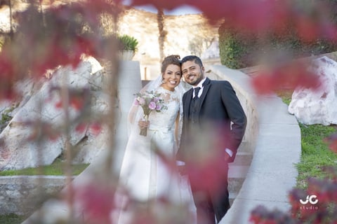 03032019 Perla Ednna Calderón Taboada y Carlos Alberto Hernández Loera se unieron en matrimonio el 13 de febrero.