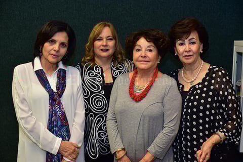06032019 Marcela Pámanes, Lourdes Benavides, Adela Celorio y Yeye Romo.