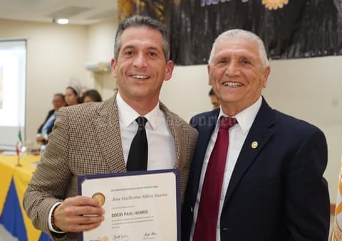 07032019 MUY CONTENTOS.  José Guillermo y Guillermo Milán.