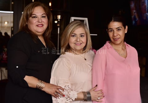 07032019 EN RECIENTE EVENTO.  Lily, Irma y Margarita.