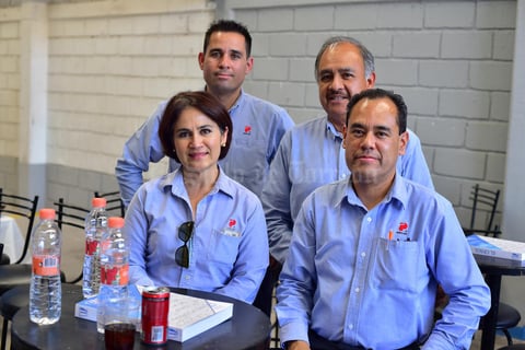 07032019 Juan Carlos, Javier, María de los Ángeles y Rubén.