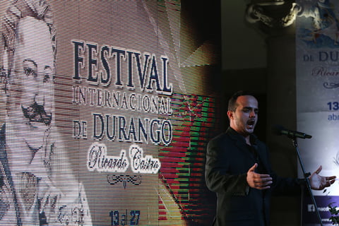 Fue en el patio principal del Museo de la Ciudad donde anoche se presentó el programa oficial del encuentro coordinado por el Instituto Municipal del Arte y la Cultura (Imac).