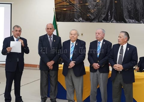 13032019 MAGNO FESTEJO.  Algunos de los invitados a la celebración de los 114 años de Rotary Internacional.