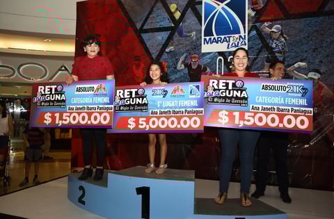 Maratón Lala premia a lo mejor de su fiesta deportiva