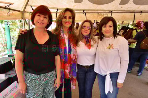 14032019 Laura, Nora, Marilú y Laurita.