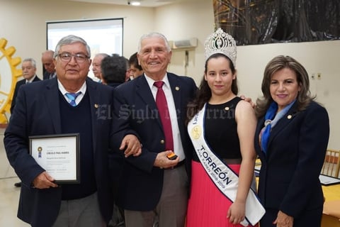 14032019 CENA DE ANIVERSARIO.  Algunos de los invitados al festejo de los 114 años de Rotary Internacional.