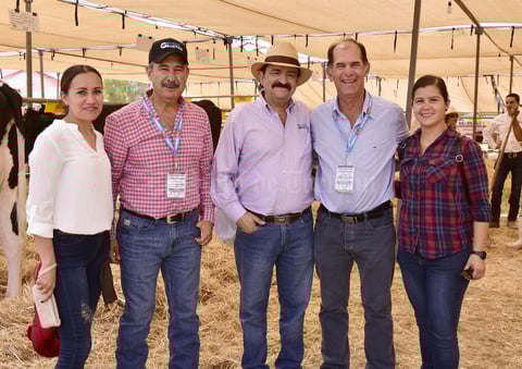 14032019 Gaby Muñoz, Eduardo Ramírez, Javier García, Carlos Villarreal y Libier Legaspi.