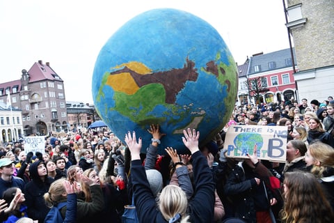 Son parte del movimiento 'Youth for Climate' (Jóvenes por el clima, en español).