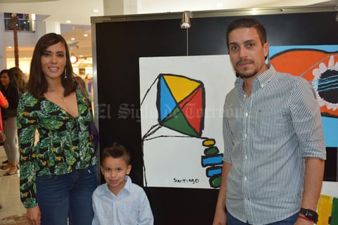 16032019 María José, Carla y Bárbara de León, José Abraham y Blanca Cecilia.