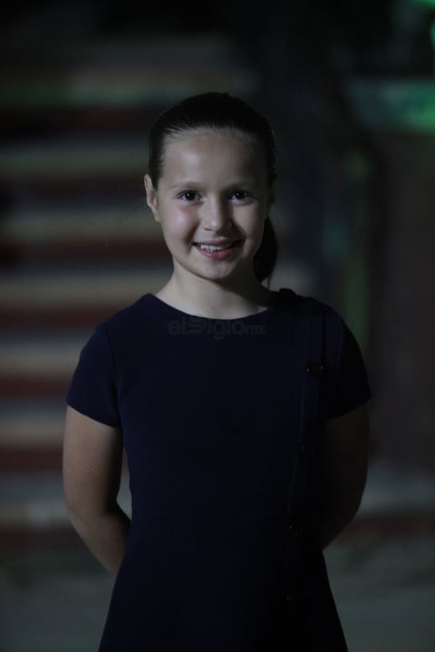 Raquel, quien se pondrá en la piel de ‘Karem’, también estuvo presente. Su talento en la actuación le dio la oportunidad de protagonizar su primera película a tan corta edad.