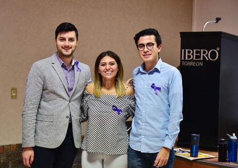 18032019 Genaro Manrique, Daniela Martínez y Oswaldo Valenzuela.