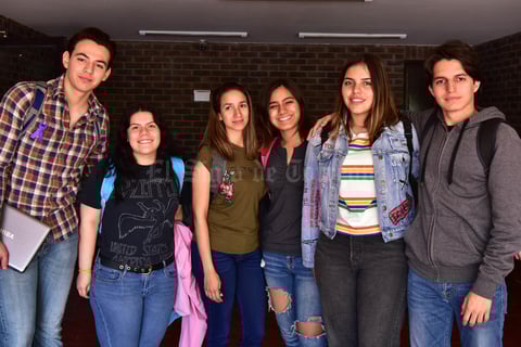 18032019 Saúl, Almara, Katerine, Andrea, Paola y Emiliano.