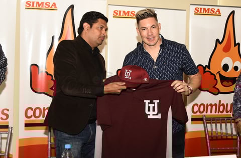 La directiva del club Algodoneros del Unión Laguna, presentó esta tarde de manera oficial al venezolano Niuman Romero como su sexto refuerzo extranjero de cara a la temporada 2019 de la Liga Mexicana de Beisbol (LMB).