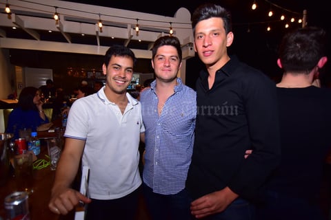 20032019 AMIGOS.  Beto, José y 'Pilón'.