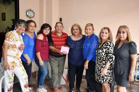 20032019 UN AñO MáS DE VIDA.  Paty García celebró su cumpleaños en compañía de sus familiares y amigas.