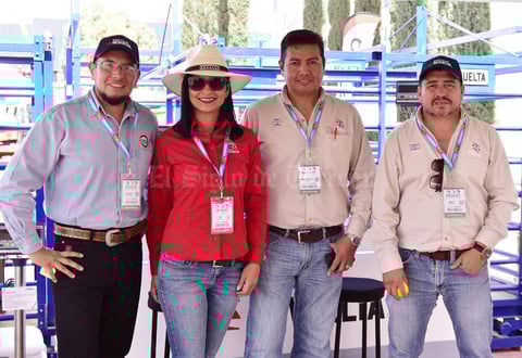 20032019 Gerardo Hernández, Jade Jiménez, Mario Álvarez y Ángel García.