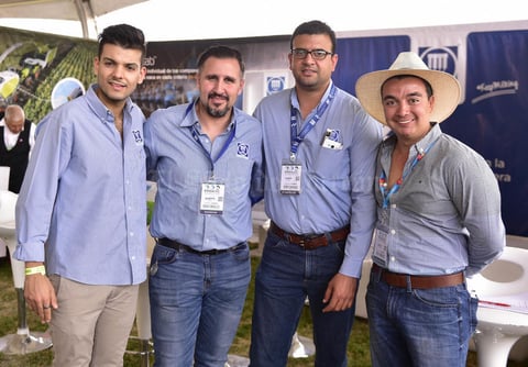 20032019 Stefano Greco, Gilberto Salazar, Ramón Tavares y Marco Casas.