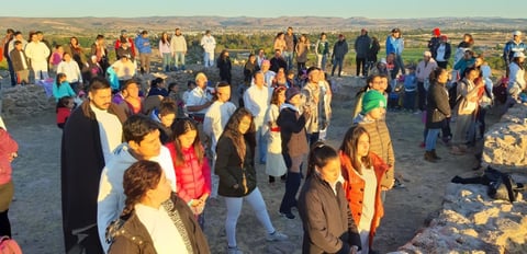 El centro ceremonial más importante del Valle del Guadiana, recibió el 21 de marzo a decenas de duranguenses por ser el día del equinoccio de la primavera.