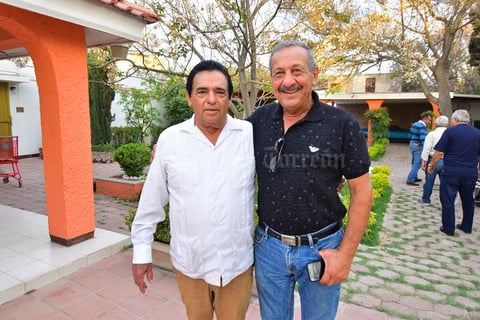 22032019 AMIGOS.  José Armando y Jacobo.