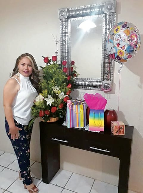 22032019 UN AñO MáS DE VIDA.  Angélica Vega festejó su cumpleaños.