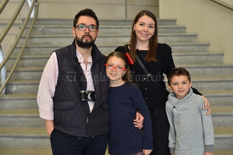 22032019 EN FAMILIA.  Paloma, Rigoberto, Rigoberto y Paloma.
