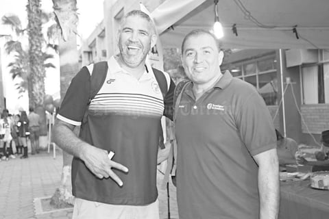 23032019 EN EVENTO DEPORTIVO.  Arturo y Memo.
