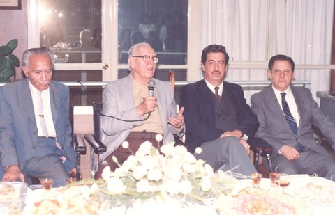 24032019 JoaquÃ­n SÃ¡nchez Matamoros, Antonio de Juambelz, Antonio Irazoqui y JosÃ© LeÃ³n Robles de la Torre en la dÃ©cada de los 80'.