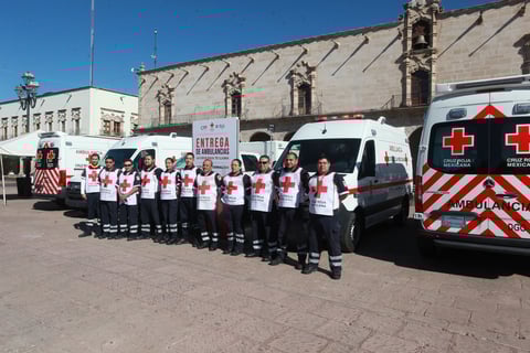 Este lunes inició en Durango la Colecta Nacional de la Cruz Roja 2019, cuya meta es reunir 10 millones de pesos.