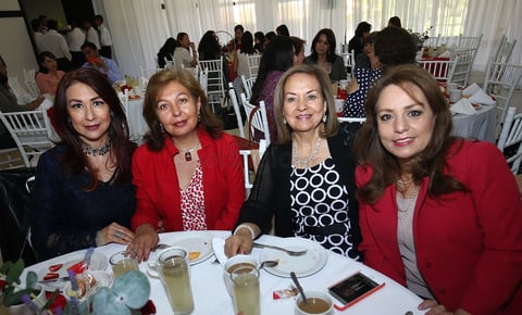 Sandra Marcos, Marielena Favela, María Giacoman y Lucy Espino.