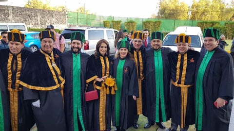 Conmovida y con lágrimas, en la antesala de la ceremonia en la que fue reconocida con el Doctorado Honoris Causa, Tatiana compartió cómo recibió la noticia.