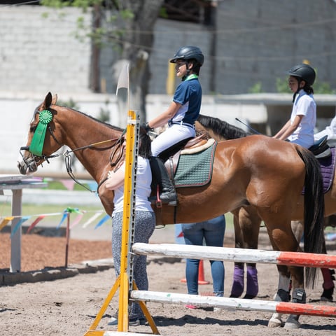 Tercer Concurso de Salto Ecuestre 2019, organizado por la Asociación Ecuestre de La Laguna y celebrado en el Club Hípico La Cabaña, en Gómez Palacio Durango