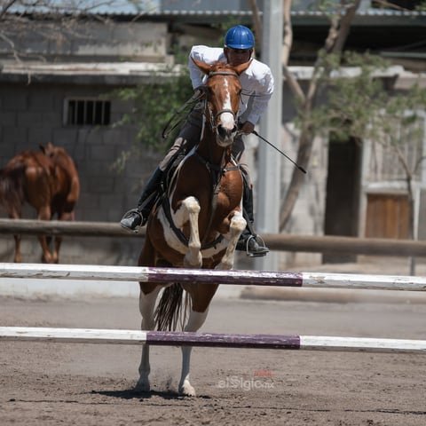 Tercer Concurso de Salto Ecuestre 2019, organizado por la Asociación Ecuestre de La Laguna y celebrado en el Club Hípico La Cabaña, en Gómez Palacio Durango