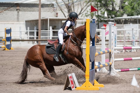 Tercer Concurso de Salto Ecuestre 2019, organizado por la Asociación Ecuestre de La Laguna y celebrado en el Club Hípico La Cabaña, en Gómez Palacio Durango
