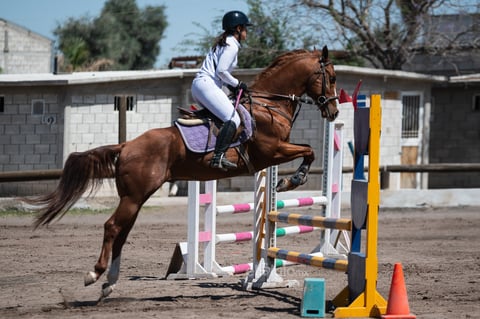 Tercer Concurso de Salto Ecuestre 2019, organizado por la Asociación Ecuestre de La Laguna y celebrado en el Club Hípico La Cabaña, en Gómez Palacio Durango