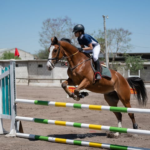 Tercer Concurso de Salto Ecuestre 2019, organizado por la Asociación Ecuestre de La Laguna y celebrado en el Club Hípico La Cabaña, en Gómez Palacio Durango