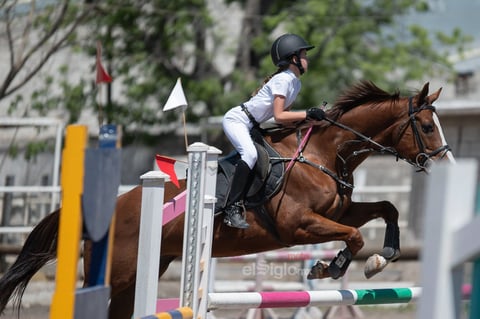 Tercer Concurso de Salto Ecuestre 2019, organizado por la Asociación Ecuestre de La Laguna y celebrado en el Club Hípico La Cabaña, en Gómez Palacio Durango