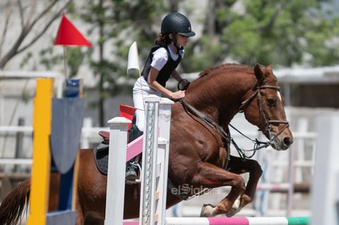 Tercer Concurso de Salto Ecuestre 2019, organizado por la Asociación Ecuestre de La Laguna y celebrado en el Club Hípico La Cabaña, en Gómez Palacio Durango