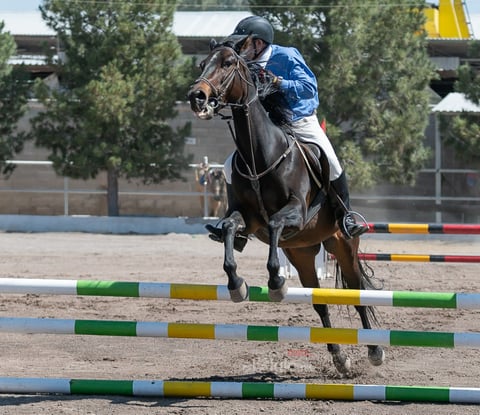 Tercer Concurso de Salto Ecuestre 2019, organizado por la Asociación Ecuestre de La Laguna y celebrado en el Club Hípico La Cabaña, en Gómez Palacio Durango
