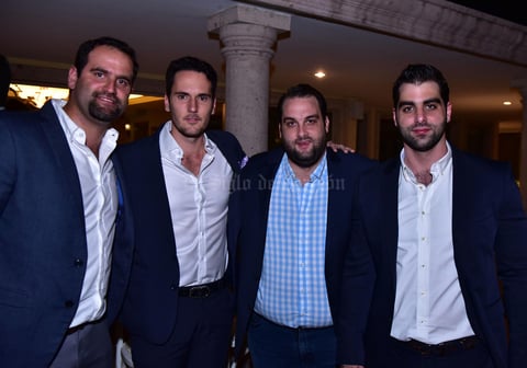 Juan Pablo, Diego, Lalo y German