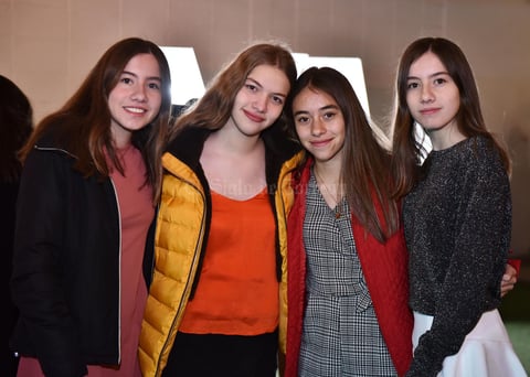 Monica, Karem, Paulina y Michel