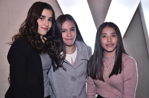 Susana, Fernanda y Zara