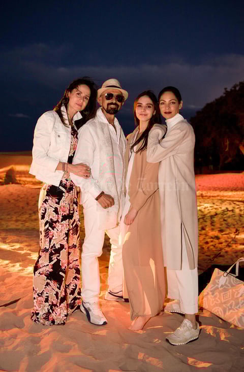 Karen Otero, Oscar Roman, Maria Ibarra y Celina del Villar