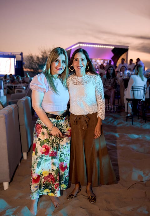 Laura Orduno y Claudia Estrada