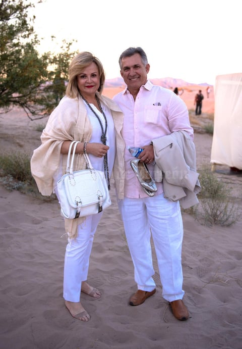 Mary Valdes y Diego Espada