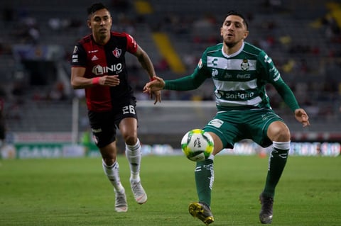 Santos cae contra Atlas y vuelve a dejar ir los tres puntos