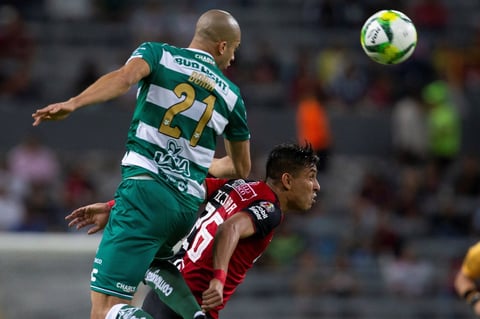 Santos cae contra Atlas y vuelve a dejar ir los tres puntos