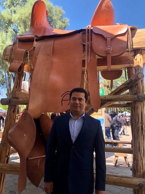 Entre los asistentes al evento no pudo faltar el delegado del Gobierno Federal en Coahuila, Reyes Flores Hurtado.